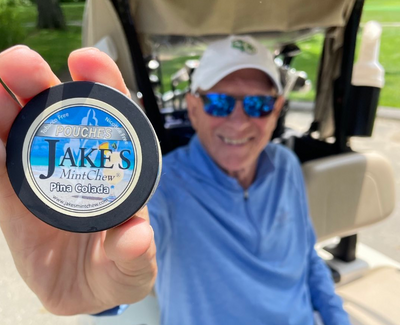 Enjoy A Healthy Day On The Golf Course with Jake's Mint Chew