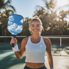 Pickle Ball Jerks Clouds Paddle