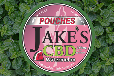 3 Tins CBD Pouches - Watermelon