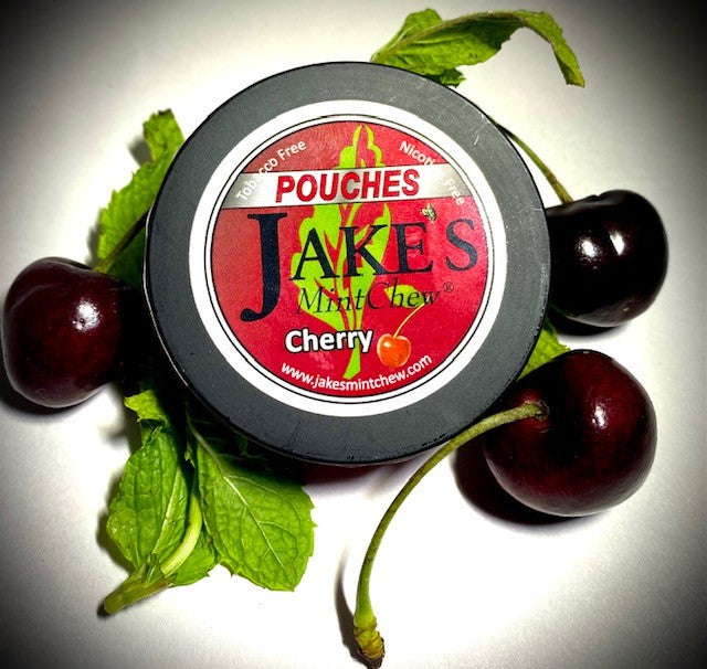 cherry menthol tobacco Chewing Tobacco Alternative — Pouches and Long Cut — Jake's Mint Chew